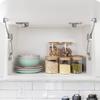 2Pcs Soft Close Chest Hinge Heavy Duty Lid Support Hinges Soft Close Folding Lid Stay Hinge for Cabinet Wardrobe