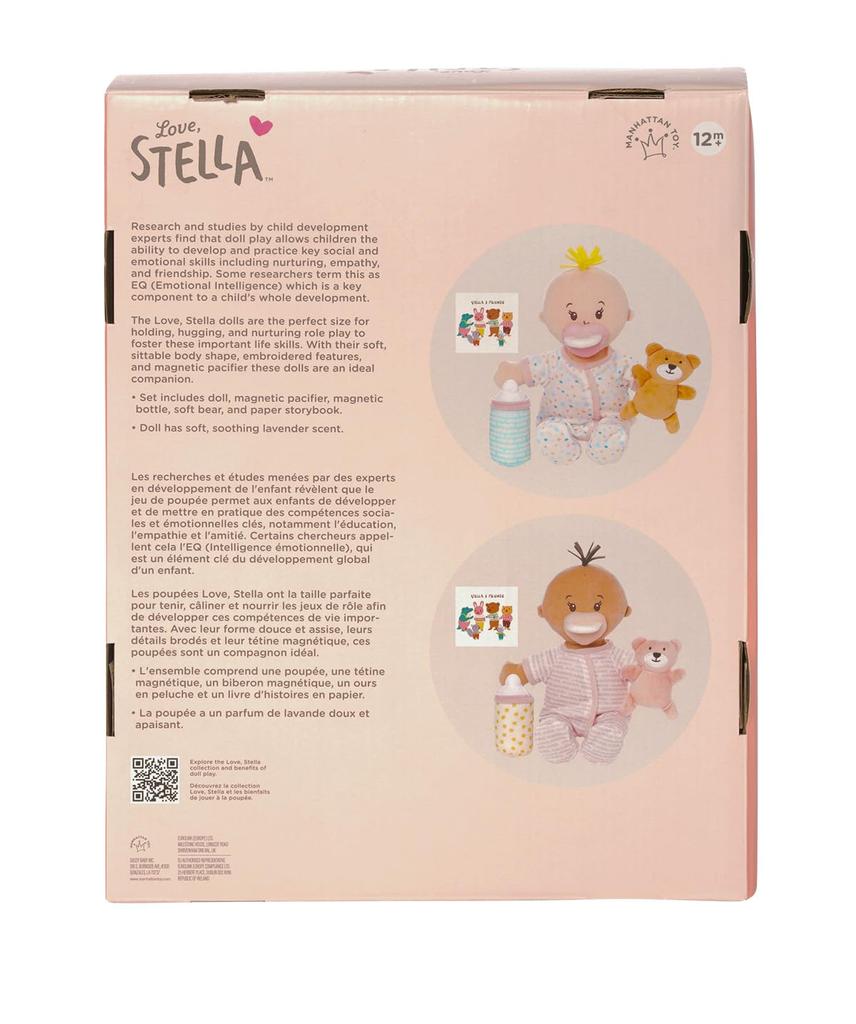 Manhattan Toy Wee Baby Stella Beige Bedtime Scented Soft Baby Doll Set 12-Inch
