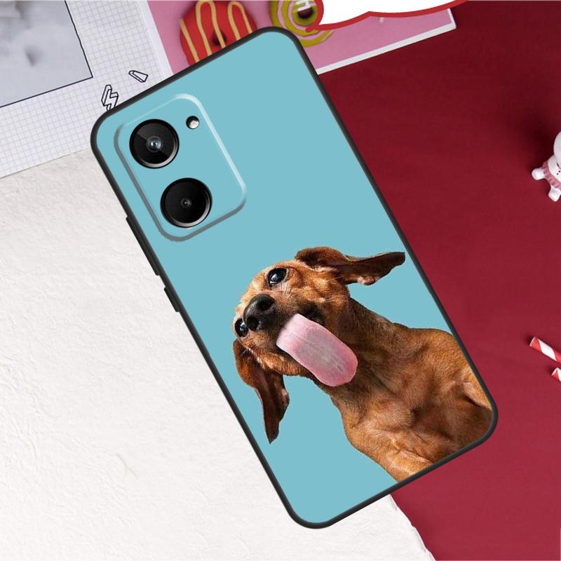 

Dachshund Dog For Realme GT7 Pro 15 10 11 12 13 14 Pro Plus C67 C65 C63 C61 C55 C53 C51 C35 C75 C71 Case Realme GT7 Pro