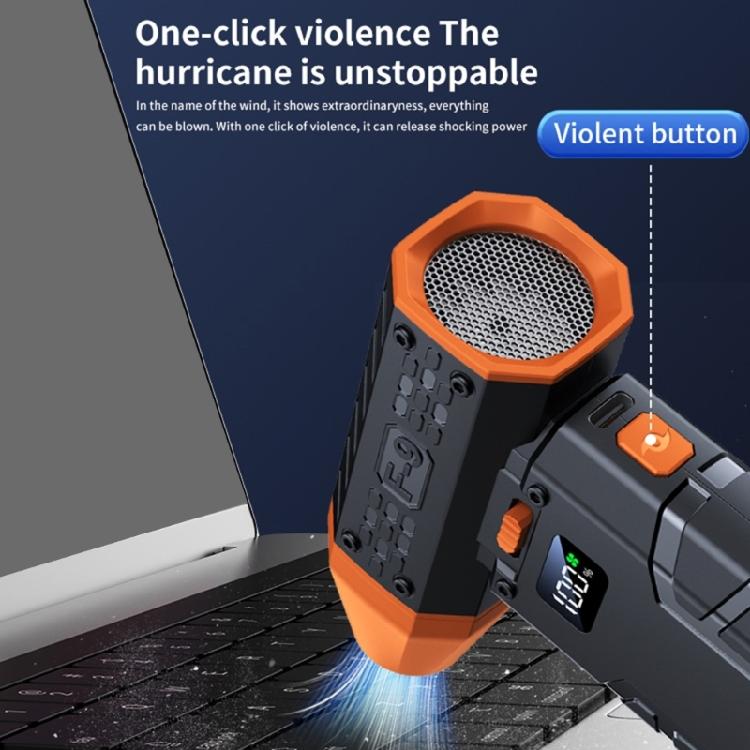 Pocket Fan Handheld Powerful 130000RPM Mini Fan Air Blower Rechargeable Air Blower Cooling Fan For Home Office