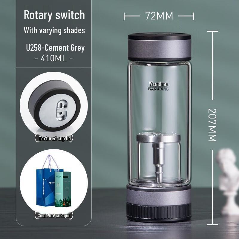 WANXIANG Single-Layer Glass Water Cup