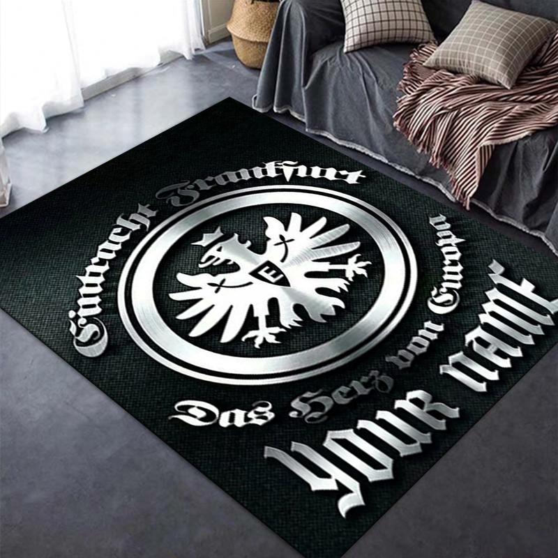 Custom Name Eintracht Frankfurt Carpet Rug for Living Room Bedroom Home Sofa Decoration,Kids play Non-slip Floor Mat