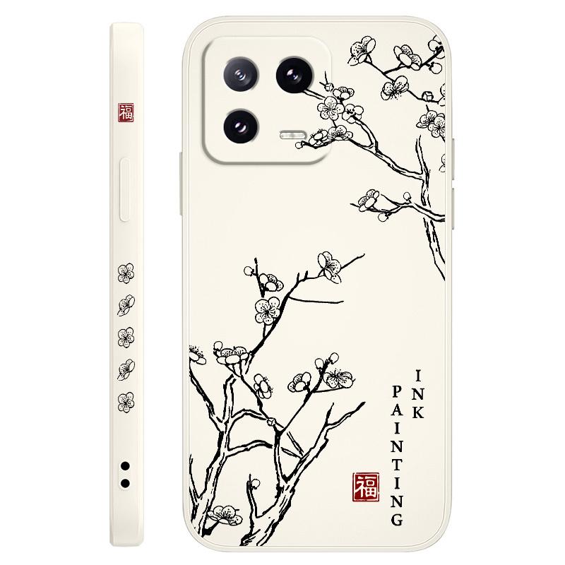 

Fragrant Flowers Phone Case For Xiaomi Mi 15 14 14T 13 13T 12 12X 12T 12S 11 11T 10 10T 9 9T Pro Lite Liquid Silicone Cover 15 Ultra белый