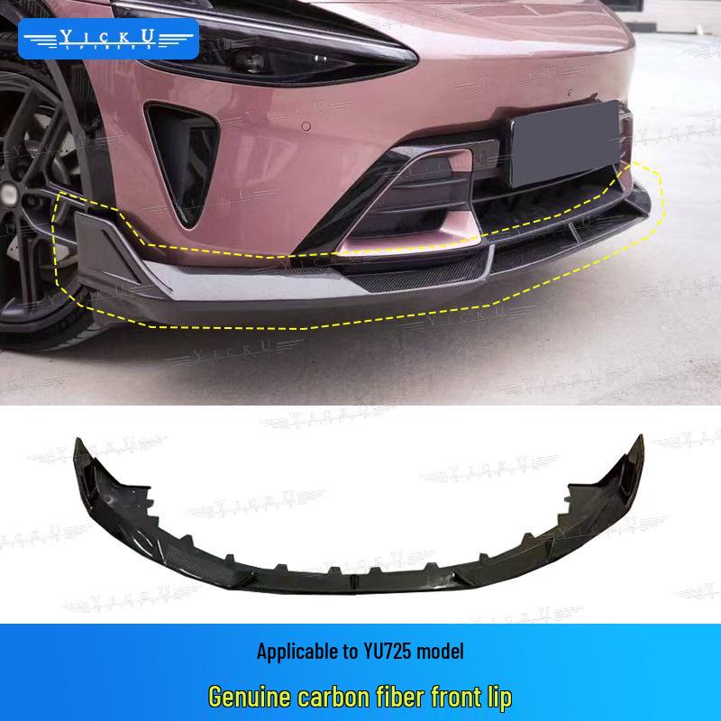 Xiaomi YU7 Neptune-Style Mods: Genuine Carbon Fiber Front Lip, Side Skirts, and Rear Lip