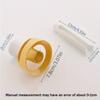 1 set de découpoirs à donuts en plastique avec pince à tremper, Outils de cuisson à donuts DIY antiadhésifs pour usage domestique, Emporte-pièce à biscuits, Tampon à biscuits