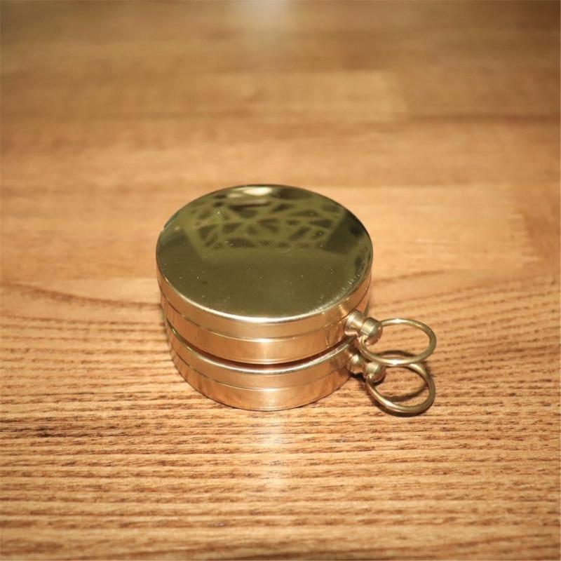 Outdoor Camping Pocket Compasses Coppers Luminously Pocket Compasses Navigation Tool Climbing Equipment Travel Gift