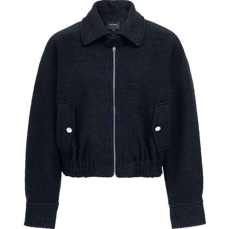 

VEROMODA Women s Wool Blend Short Lapel Jacket M