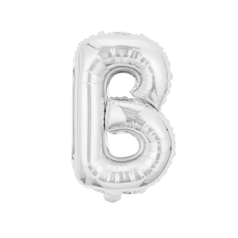 Skinny 32-Inch Rose Gold Letter Balloon Birthday Party Decoration Aluminum Film Balloon Silver Gold Helium Floating In The Air