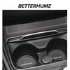 Betterhumz For BMW F30 F32 F34 F35 Car Cup Holder Anti-Slip Pad Storage Box Mat Suede Center Console 3pcs Interior Accessories
