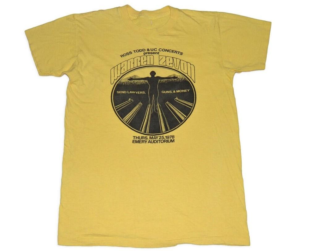 

Уоррен Зевон Отправьте Юристов Оружие Деньги Футболка Классическая Маргаритка Унисекс S-5Xl L