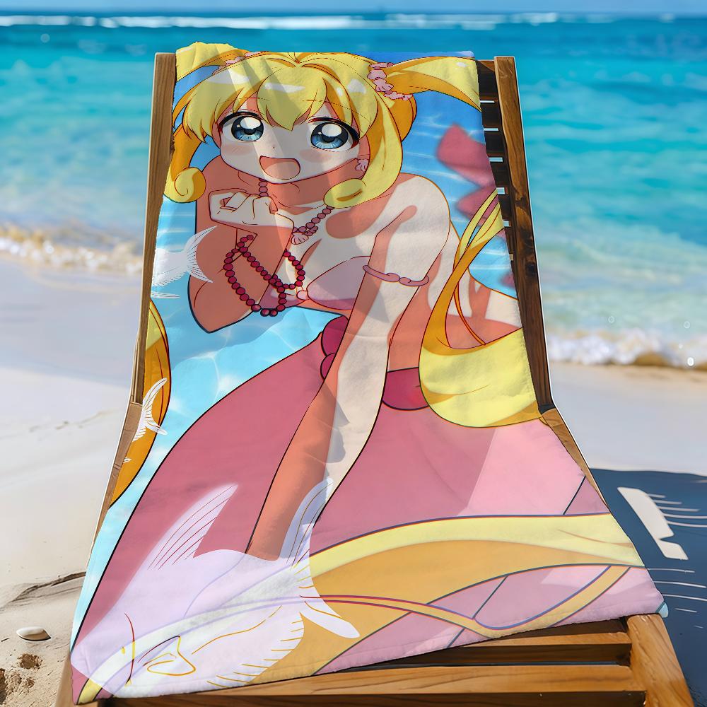 Mermaid M-Melody-S PichiS Pure Towel Sports Quick Dry Travel Camping Gear Sandproof Soft Light Large Beach Towel