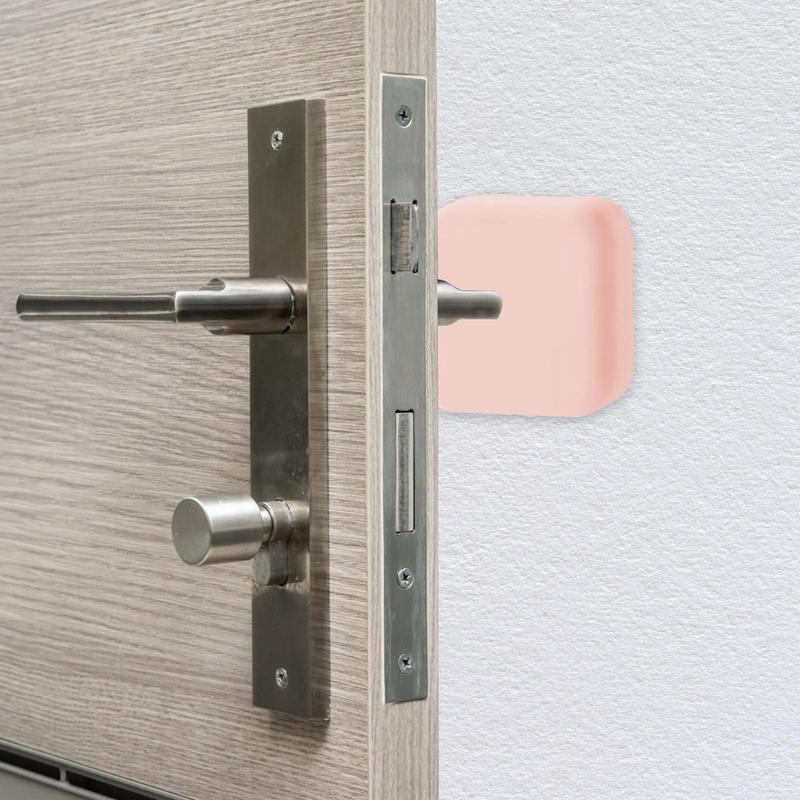 Silicone Door Stopper Wall Anti-collision Door Stopper Adhesive Pad Cabinet Door Bumpers Protection Porte Pad Wall Protector Pad