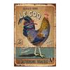 Vintage Chicken Metal Poster Tin Sign Rooster Hen Retro Plaque Plate Farmhouse Farm Wall Decor Retro Metal Poster Plaque