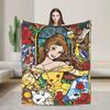 Belle La Bella e la Bestia Coperta Qualità Calda Morbida Plaid Inverno Studenti Decorazioni per la Casa Novità Copriletto