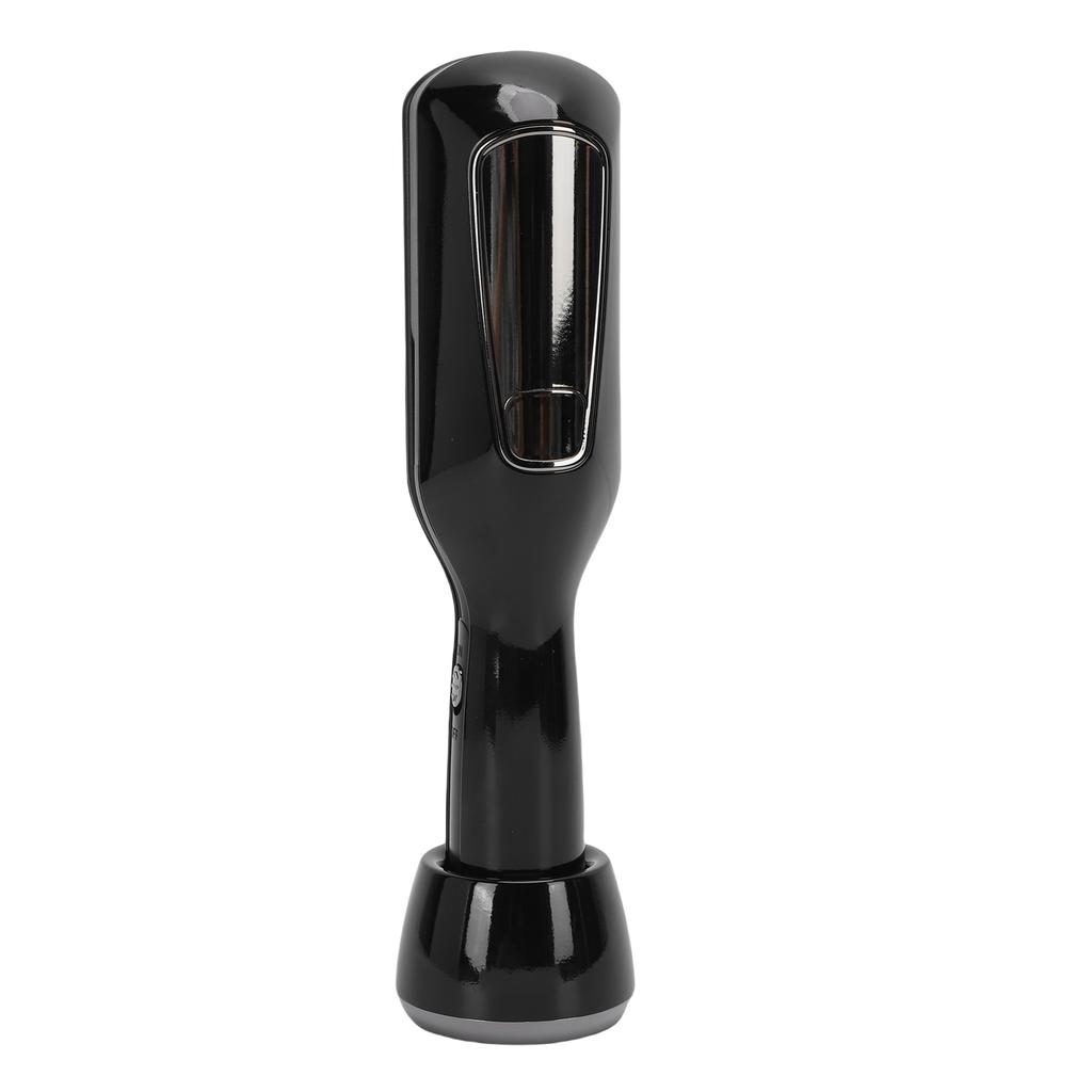 Hair Split End Remover Trimmer Rechargable Portable Automatic Split End Remover for Home Travel Use with Base Black