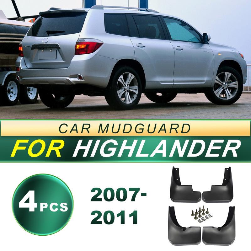 

Toyota Highlander (07-11) Брызговик для шины Мягкие резиновые щитки