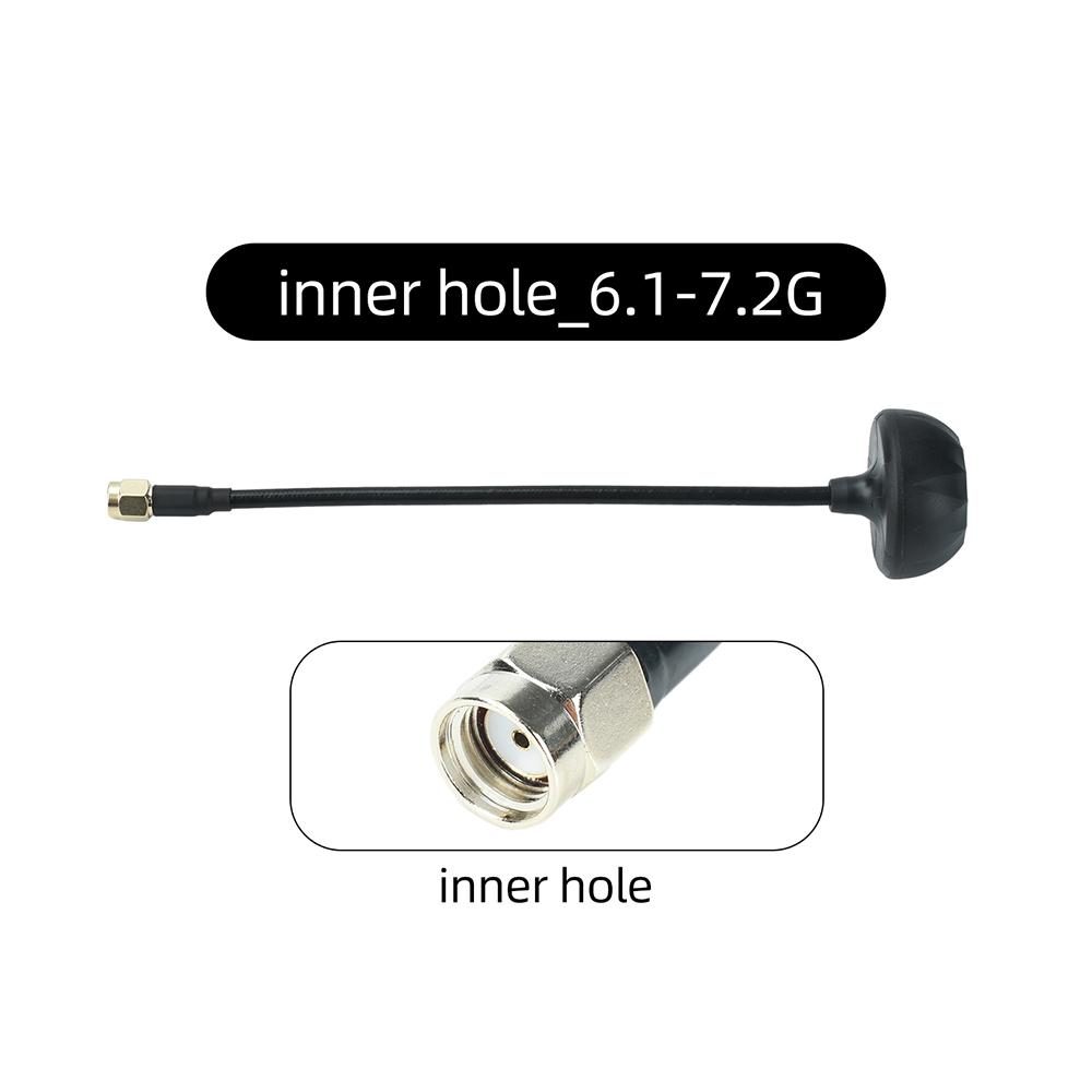 1.8G 6.1G 7.1G 1.1dBi High Gain FPV Image Transmission Antenna With SMA Connector 1111-6111MHz 6111-7111MHz Frequency For Drone