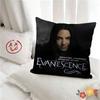 1pc E-Evanescence A-Amy Lee Pillow Case Fashion Square Pillowcase Bedroom Sofa Room Ins Decoration Leisure