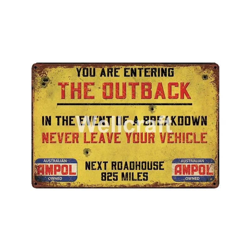 [ WellCraft ] Castrol GOLDEN FLEECE BP AMPOL Metal Signs Poster Vintage Painting Motor Oil Custom Decor LT-2025