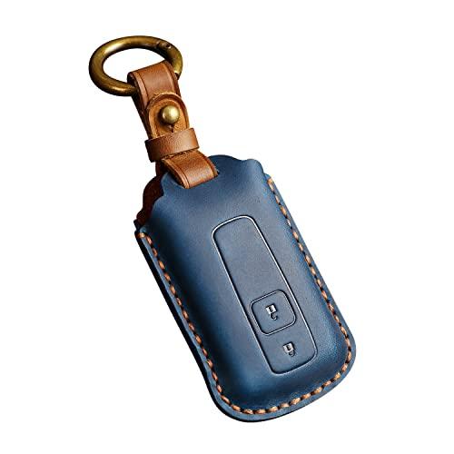 

[YANMW] Чехол для ключей Совместимый Toyota Daihatsu Tanto Custom Tanto Exe Move Custom Passo Miracoa Compatible Daihatsu key case синий