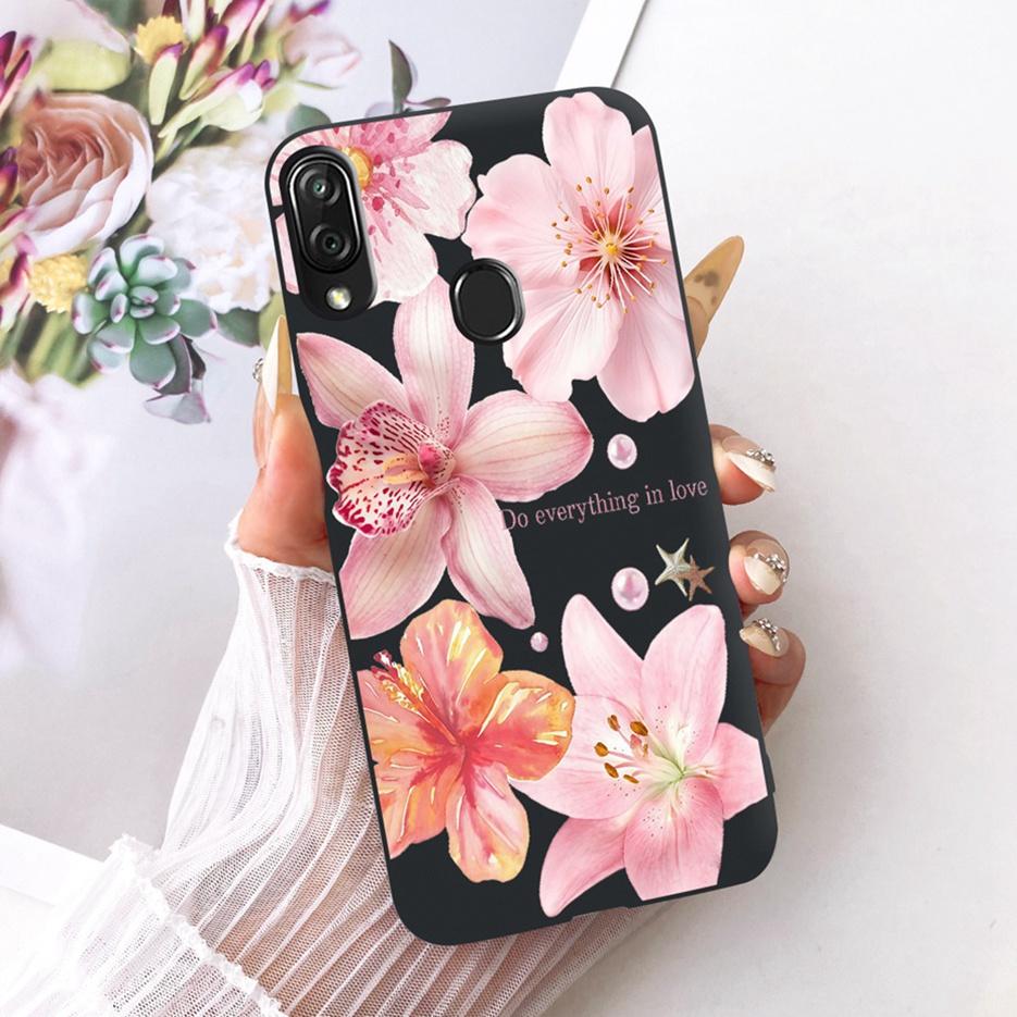 For ZTE Blade V10 Vita Case Luxury Flowers Butterfly Painted Cover Soft TPU Phone Case For ZTE Blade V10 2019 V10Vita Funda Bags