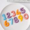 Number Lollipop Silicone Mold DIY Fondant Cake Decorating Tools Sugarcraft Chocolate Cupcake Baking Tool