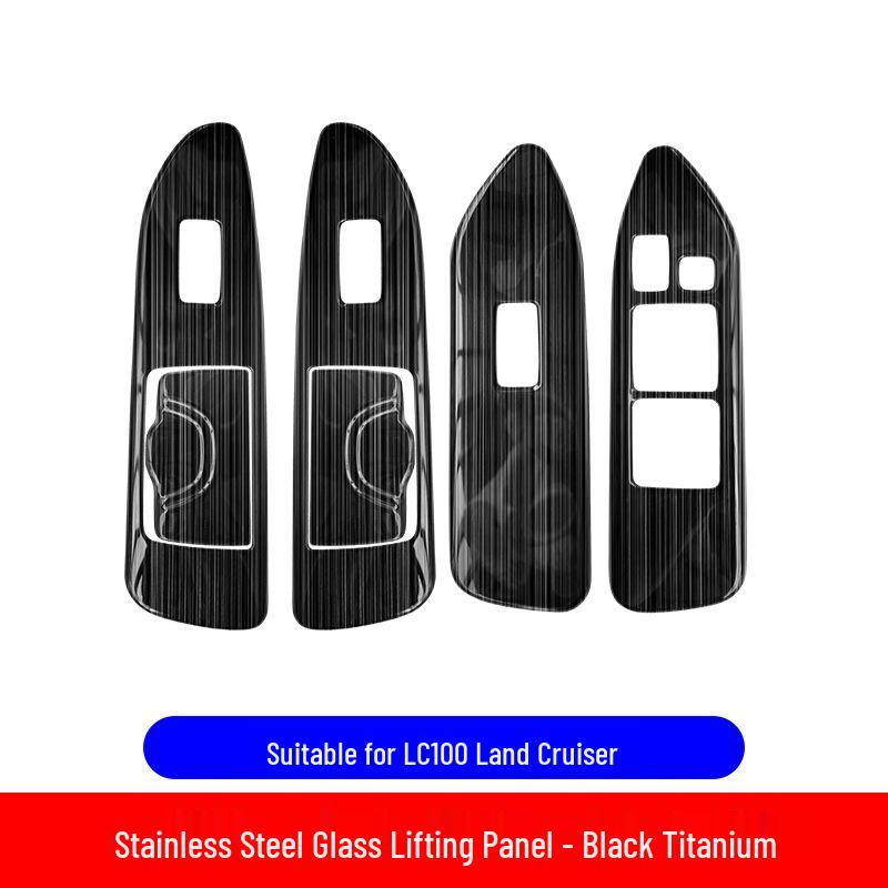 98-07 Land Cruiser LC100 Glasheber Panel Dekorative Zierleiste