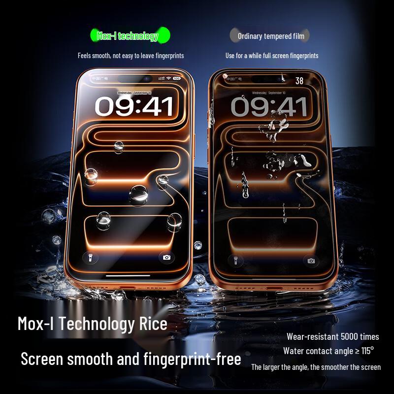 Shamo Vollbild-Schutzglas-Displayschutz für iPhone