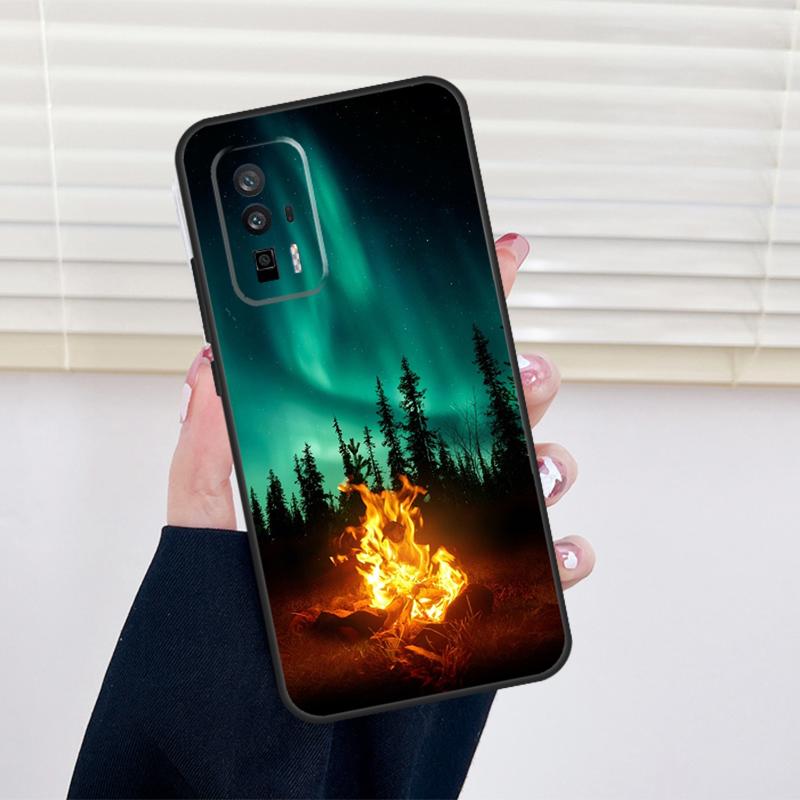 

Northern Lights Cover For Xiaomi 13 14 15 Ultra 11T 12T 13T 14T Pro POCO X7 Pro X3 X5 X6 M6 F5 F6 Pro Case Xiaomi 14T Pro