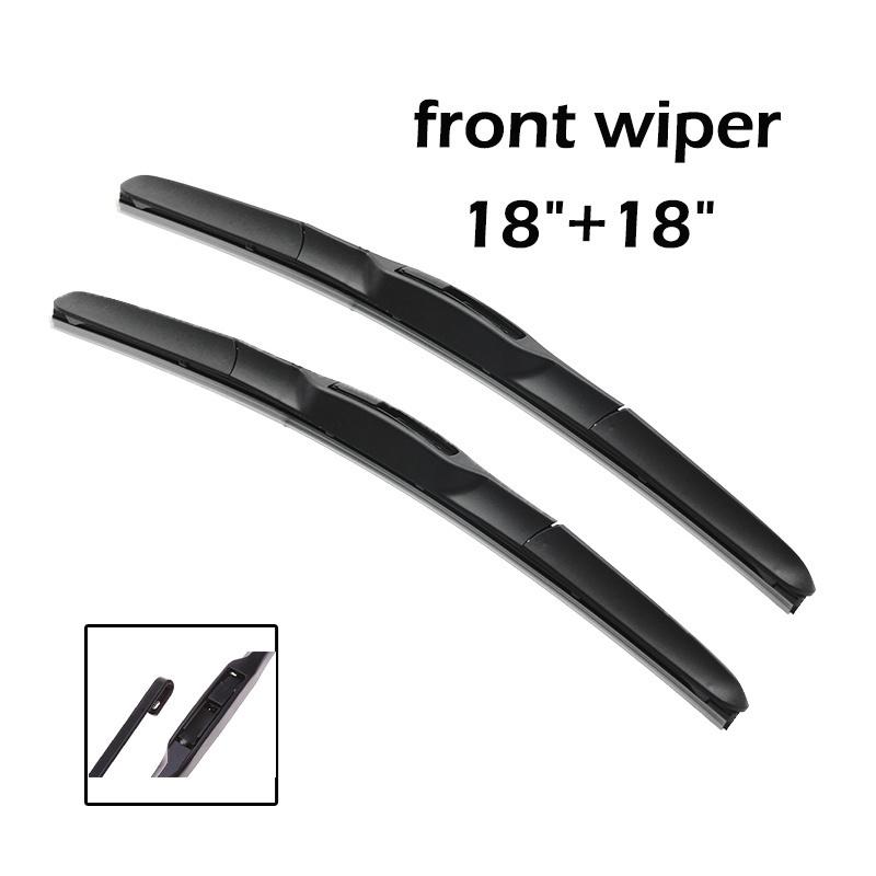 Wiper Front & Rear Wiper Blades Set Kit For Mini Clubman R55 2007 2008 2009 2010 2011 2012 Windshield Windscreen Rear Window