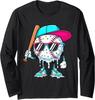 Baseball Life Style 101 Drip Baseball Game Day Unisex Long Sleeve T-Shirt