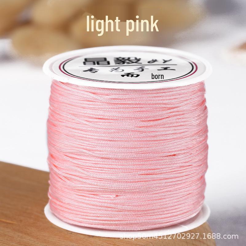 Taiwan Jade Line No. 72: 50m Hand-Woven DIY Rope for Jewelry and Beading