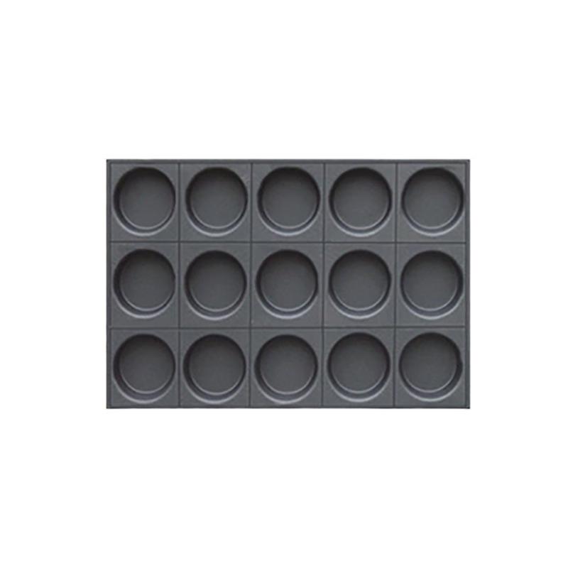 Non-stick 15-Cavity Round Cake Baking Pan