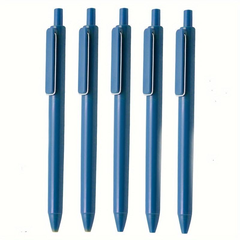 

5 Pcs classic design neutral pen, office writing signature pen, suitable for business men and women, smooth writing (black ink)