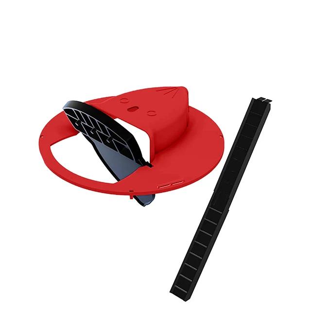 Reusable Smart Flip and Slide Bucket Lid Mouse trap Humane Or Lethal Trap Auto Reset Rat Door Style Multi Catch Dropship