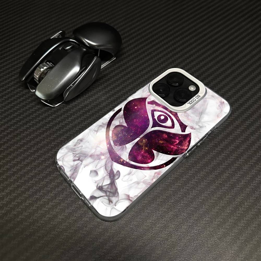 T-tomorrowland Logo Phone Case For iPhone 16 15 14 13 12 11 Pro Max 17 Plus Colorful Cover