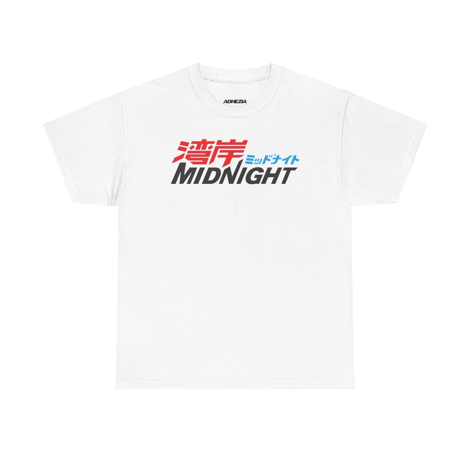 Midnight Vibes Unisex Heavy Cotton Tee – Casual Streetwear Graphic Shirt L