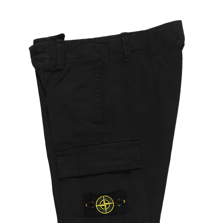 Stone Island Solid Logo Straight Leg Casual Jeans Kids jeans 791630215-V0129