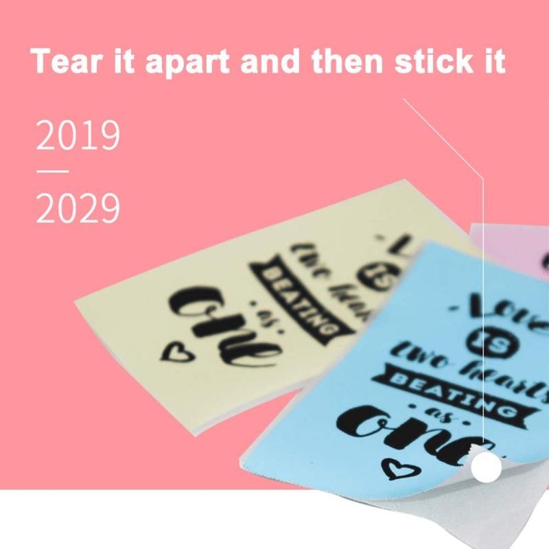 HD Mini Thermal Paper 56mm Width Labels Sticker Colors Transparent Photo Papers For PeriPage Paperang Cute Portable Printer