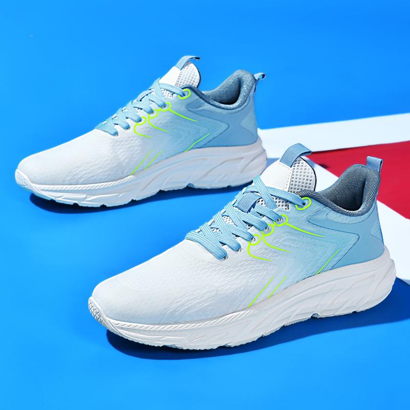 Men Running Shoes New Breathable Mesh Sport Shoes Men Classic Casual Sneakers Comfort Walking Non-slip Outdoor Male Plus 48