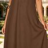 Breathable Summer Dress Long Nightgown for Women Short Sleeve Crew Neck Lounge Relaxed Fit Night Casual A-Line T Shirt Comfortable