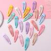 10/40Pcs Colors Hair Clips For Women Girls Fashion Solid Kids Hair Accessories Snap Metal Barrettes Hairpins Clip Bobby Pin