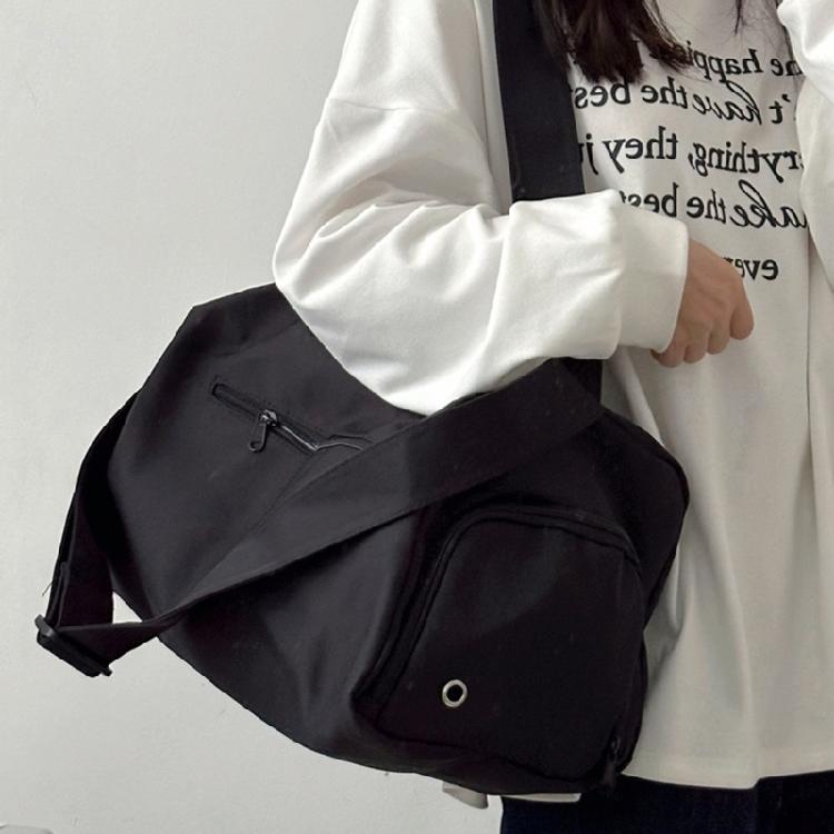 Compact and Practical Women's Shoulder Bag Nylon Handbag for All Occasions