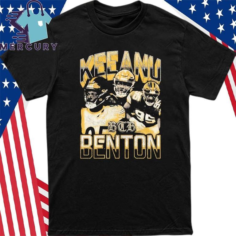 

Nick Herbig Wearing A Keeanu Benton Collage T-Shirt Unisex T-Shirt M