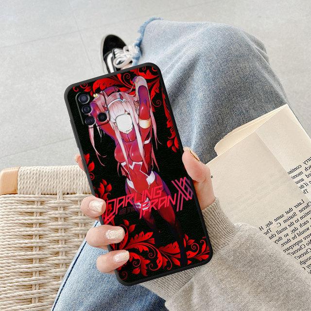 Kryt Darling In The Franxx Anime Zero Two Girl pro Samsung Galaxy A02 A01 A10 A03s A04s A02s A10s A40 A70 A54 A34