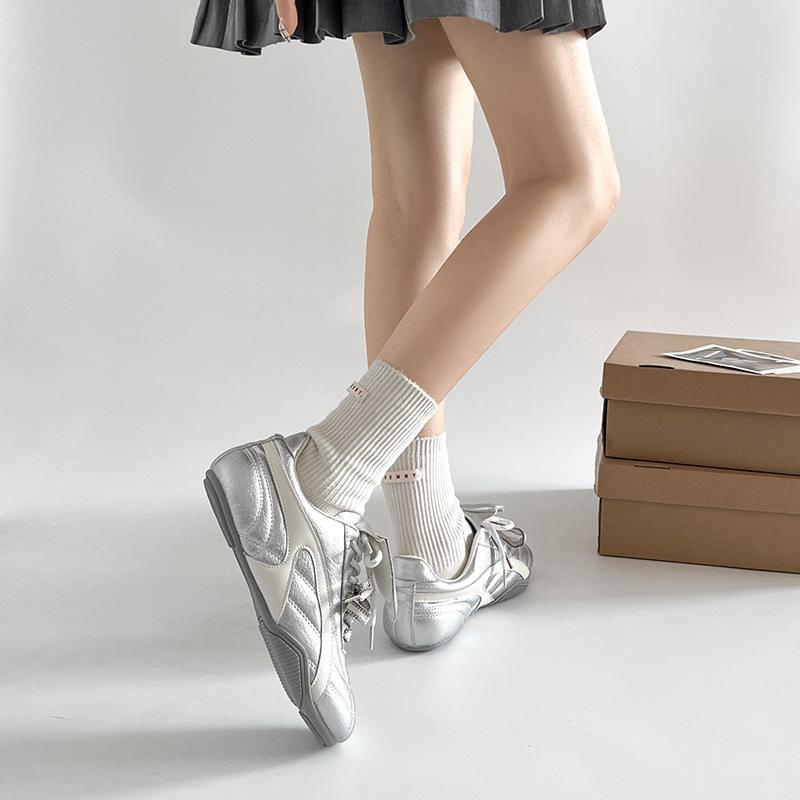 Trendy American Retro Versatile Light Platform German Training Shoes Women's 2025 New Spring and Autumn Sports and Leisure Forrest Gump Board Shoes