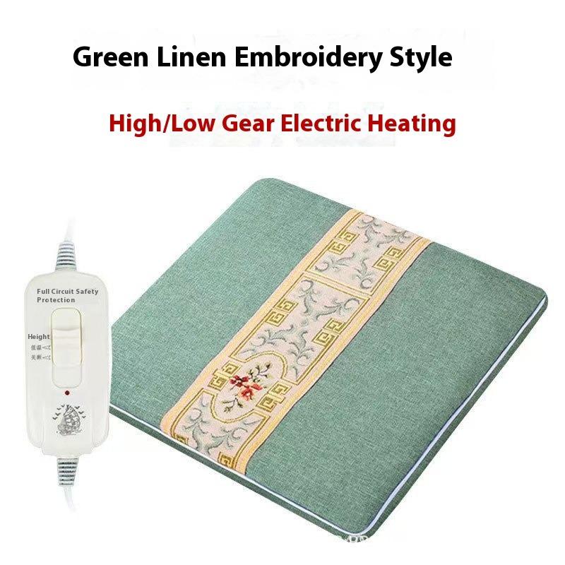 Electric Heating Moxa Velvet Seat Cushion Heating Wormwood Moxibustion Pad Office Home Sitting Moxibustion Adjustable Temperature Heating Seat Cushion