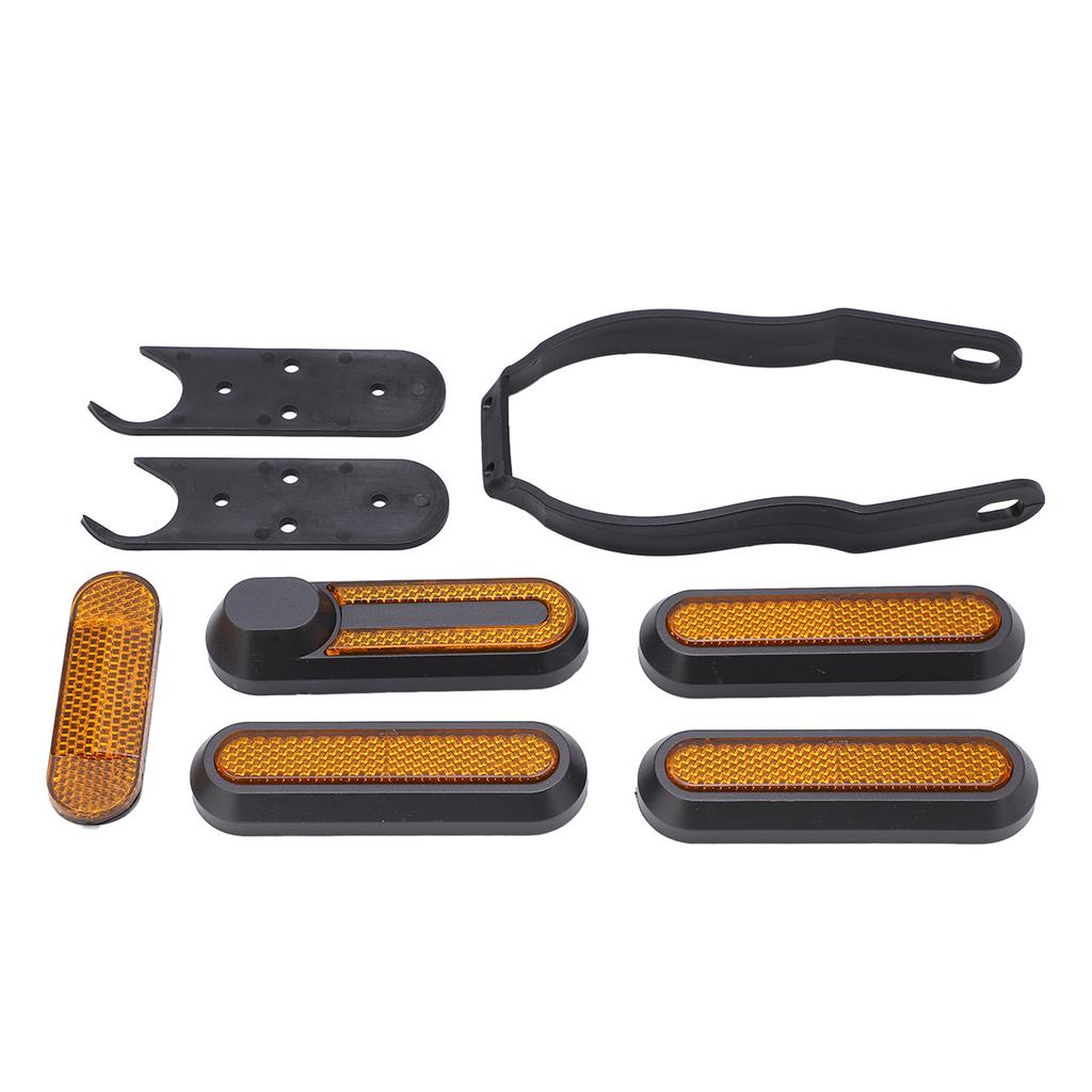 Wheel Reflective Strip Scooter Night Reflector Parts with Screws Bracket  Hex Wrench for   PRO Electric Scooter