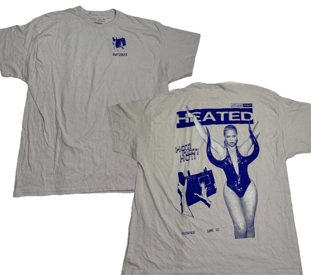 

Beyoncee Renaissance Tour 2023 T-Shirt Heated Concert Album Tee S-5XL Rare Unisex T-Shirt L