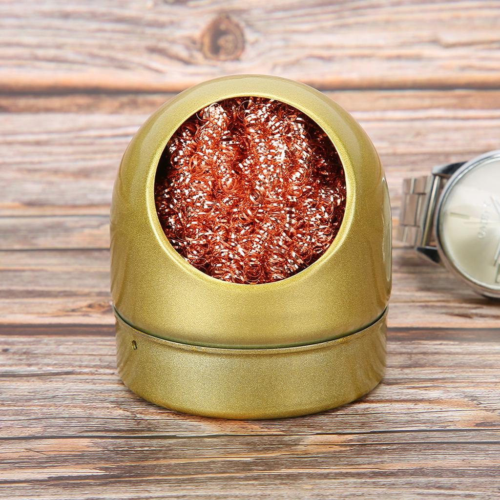 Soldering Iron Tip Cleaner Welding Nozzle Cleaner Metal Wire s with Base